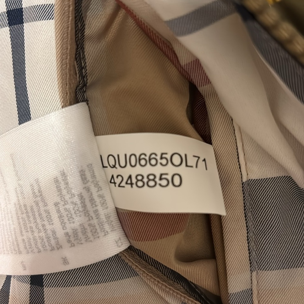 BNWT Barbour Millfire tartan quilted jacket in olive / hessian - size US 6 UK 10 - Picture 11 of 12
